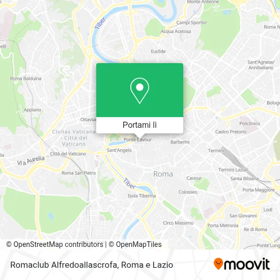 Mappa Romaclub Alfredoallascrofa