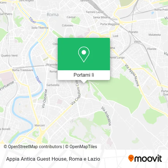 Mappa Appia Antica Guest House