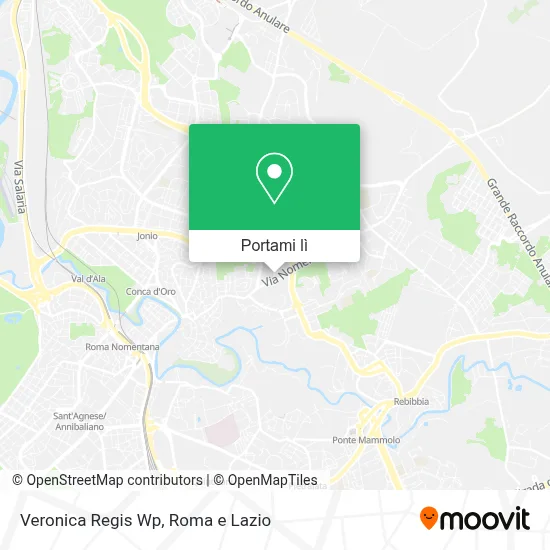 Mappa Veronica Regis Wp
