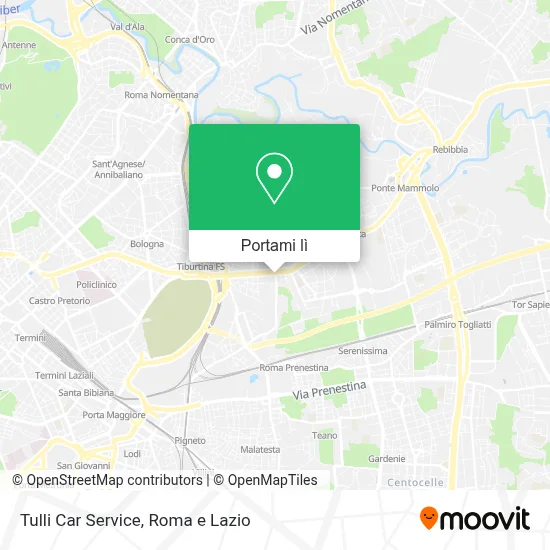 Mappa Tulli Car Service