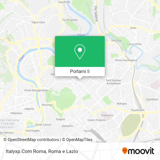 Mappa Italyxp.Com Roma