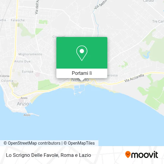 Mappa Lo Scrigno Delle Favole