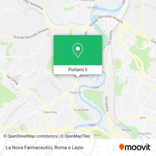 Mappa La Nova Farmaceutici