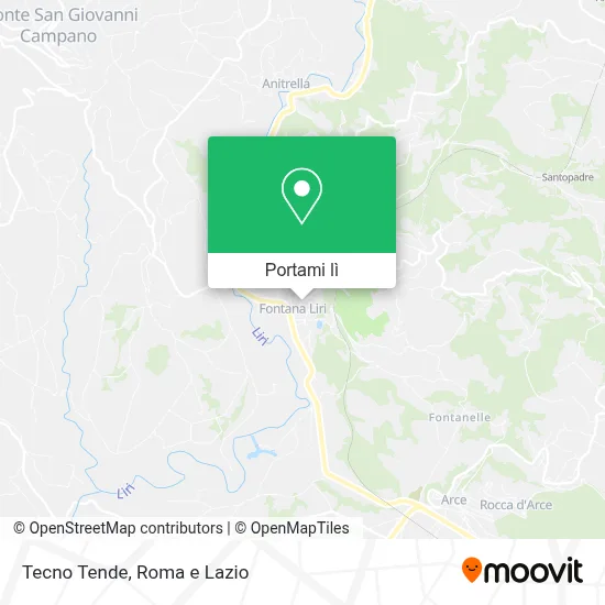 Mappa Tecno Tende