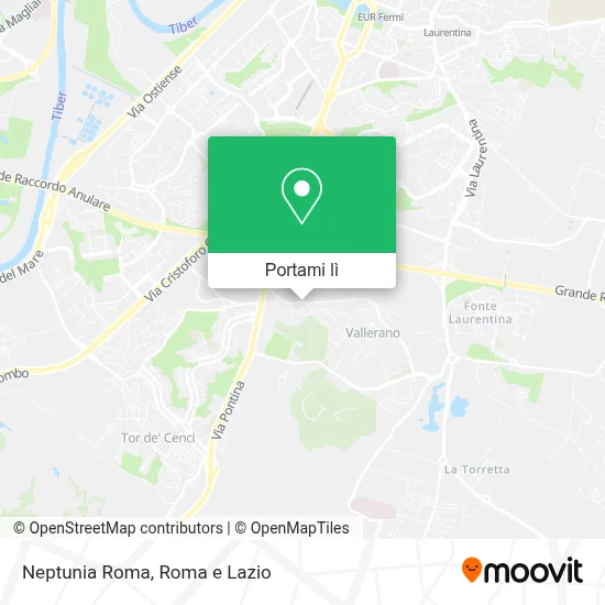 Mappa Neptunia Roma