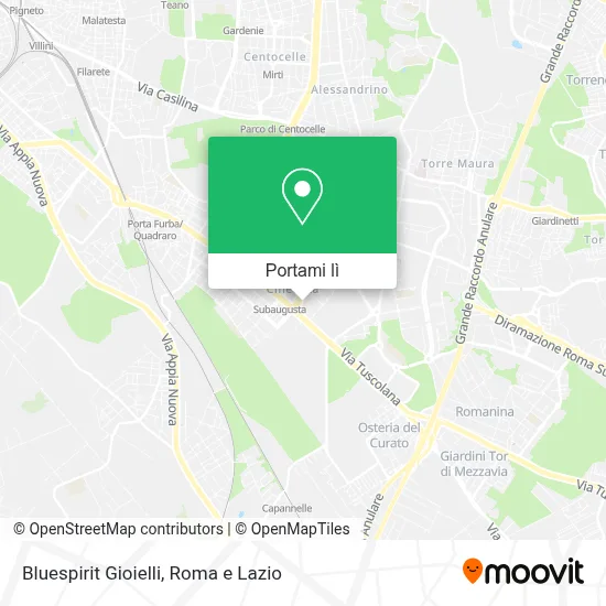 Mappa Bluespirit Gioielli