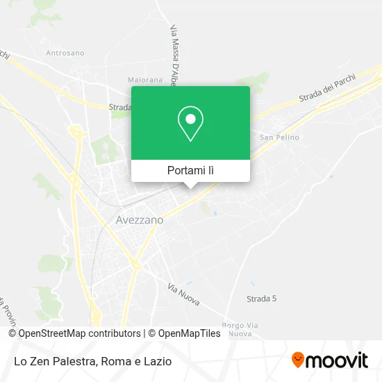 Mappa Lo Zen Palestra