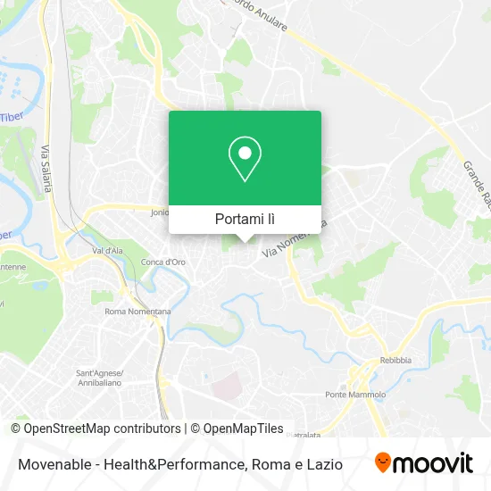 Mappa Movenable - Health&Performance