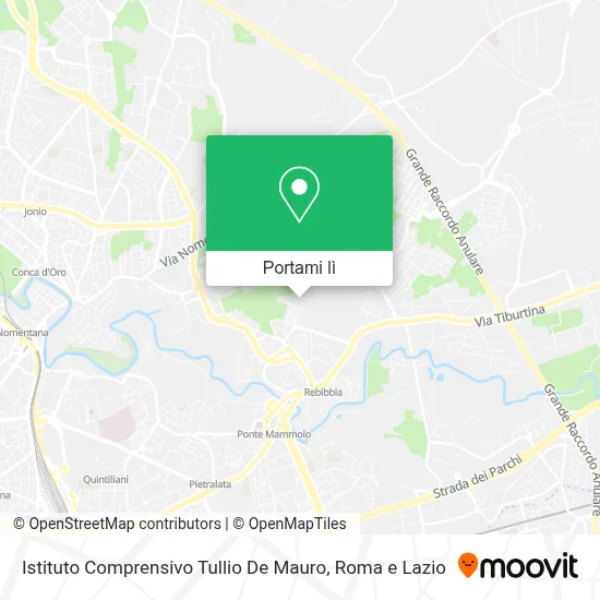 Mappa Istituto Comprensivo Tullio De Mauro