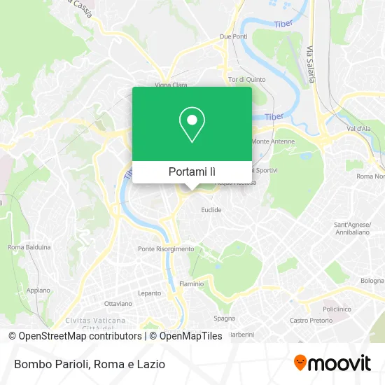 Mappa Bombo Parioli