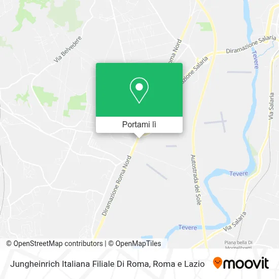 Mappa Jungheinrich Italiana Filiale Di Roma
