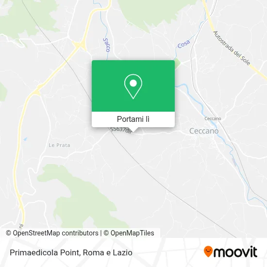 Mappa Primaedicola Point