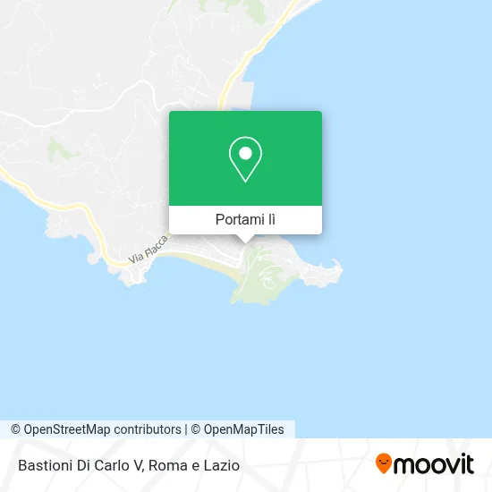 Mappa Bastioni Di Carlo V