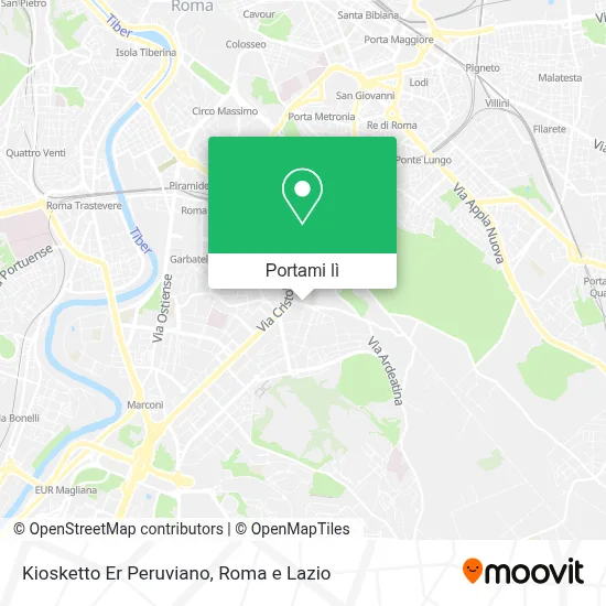 Mappa Kiosketto Er Peruviano