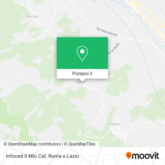 Mappa Infoced Il Mio Caf
