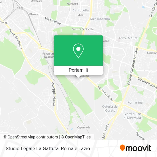 Mappa Studio Legale La Gattuta