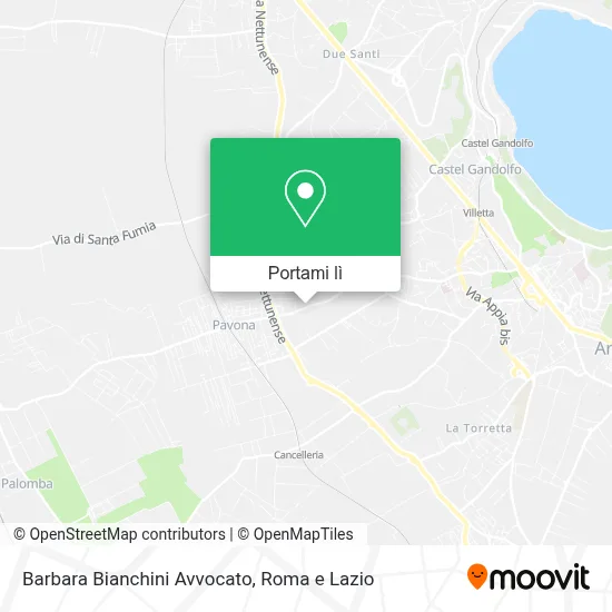 Mappa Barbara Bianchini Avvocato