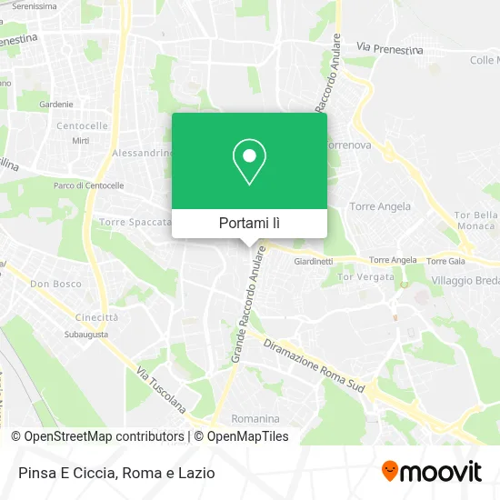 Mappa Pinsa E Ciccia