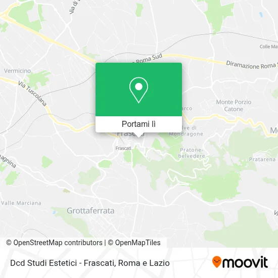 Mappa Dcd Studi Estetici - Frascati