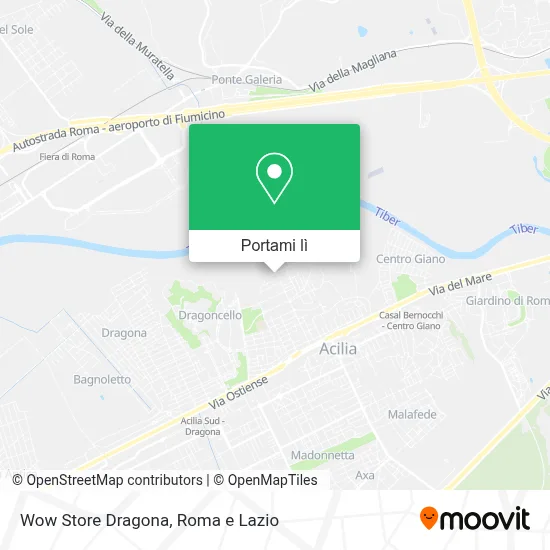 Mappa Wow Store Dragona