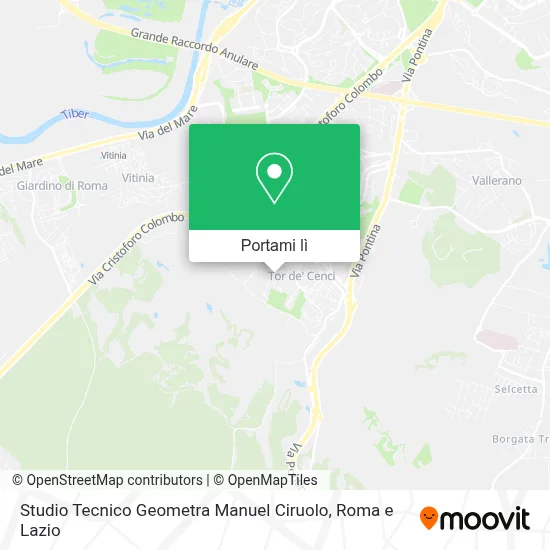 Mappa Studio Tecnico Geometra Manuel Ciruolo