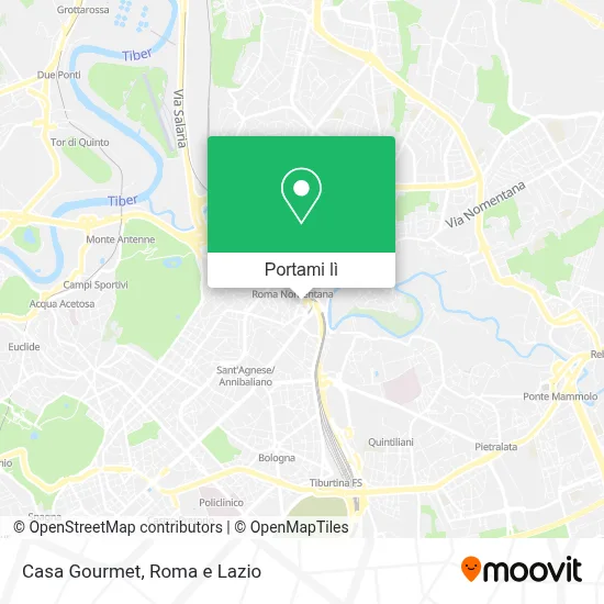 Mappa Casa Gourmet