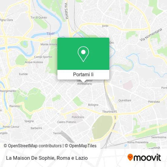 Mappa La Maison De Sophie