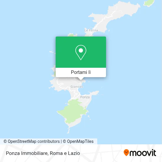 Mappa Ponza Immobiliare