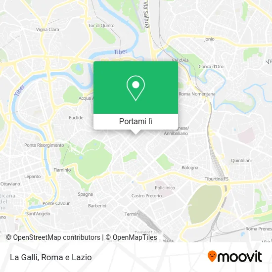 Mappa La Galli