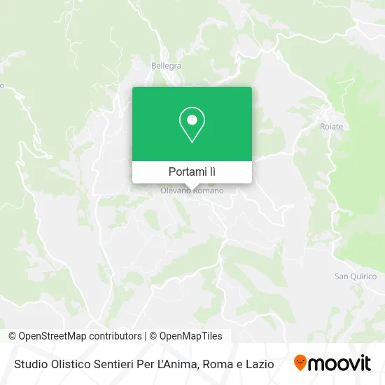 Mappa Studio Olistico Sentieri Per L'Anima
