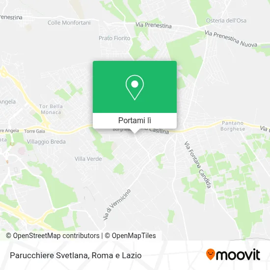Mappa Parucchiere Svetlana