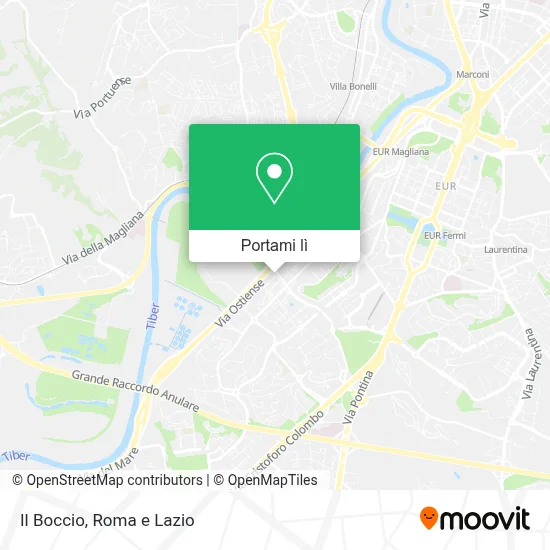 Mappa Il Boccio