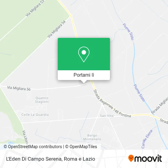 Mappa L'Eden Di Campo Serena