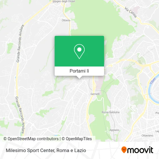 Mappa Milesimo Sport Center