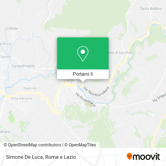 Mappa Simone De Luca