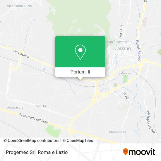 Mappa Progemec Srl