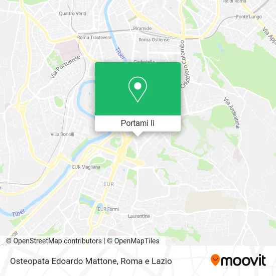 Mappa Osteopata Edoardo Mattone
