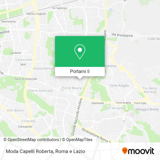 Mappa Moda Capelli Roberta