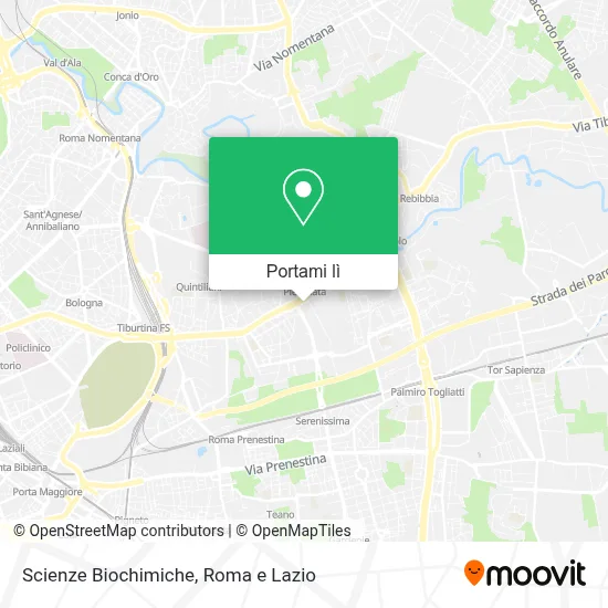 Mappa Scienze Biochimiche