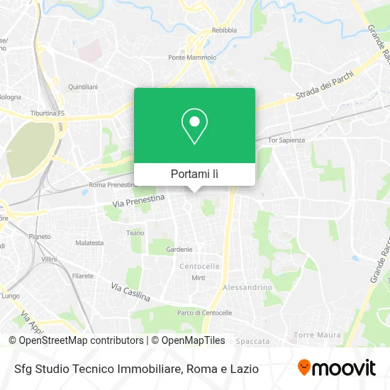 Mappa Sfg Studio Tecnico Immobiliare