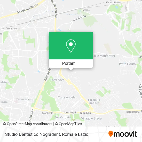 Mappa Studio Dentistico Nogradent