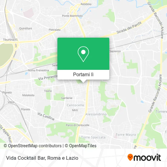 Mappa Vida Cocktail Bar
