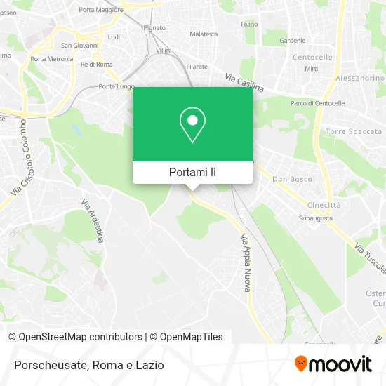 Mappa Porscheusate
