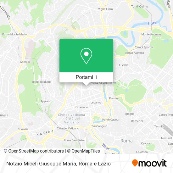 Mappa Notaio Miceli Giuseppe Maria