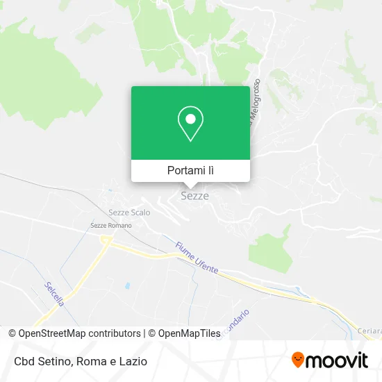 Mappa Cbd Setino