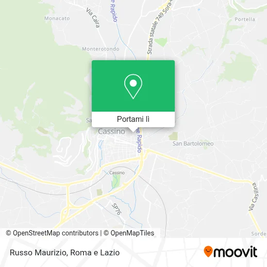 Mappa Russo Maurizio