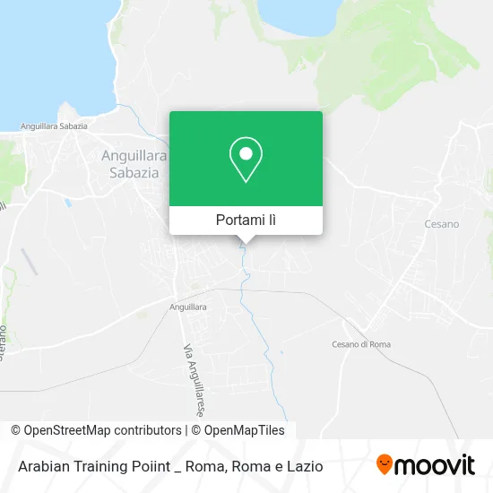 Mappa Arabian Training Poiint _ Roma