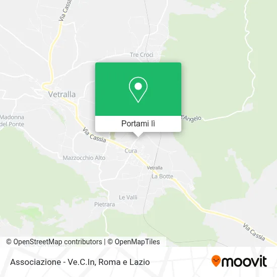 Mappa Associazione - Ve.C.In