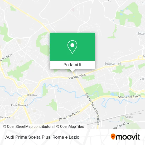 Mappa Audi Prima Scelta Plus