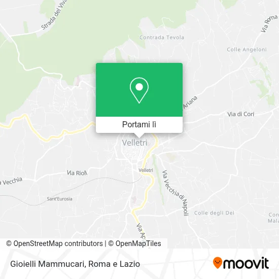Mappa Gioielli Mammucari